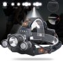 челник за глава водоустойчив мощен фенер въртящ се фокус и мащабиране, снимка 6