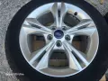 Лети джанти 16ки 5х108 Ford + летни гуми 205/55/16 Barum, снимка 4
