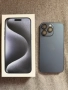 iphone 15 pro max 512 GB с 94 % капацитет на батерията blue titanium, снимка 3