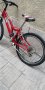 Велосипед колело 24цола 18ск преден амортисьор аиро капки предна дискова спирачка технически ок , снимка 5