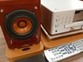 JVC EX-A1 Compact CD DVD System Wood Cone Speakers SP-EXA1 CA-EXA1, снимка 2
