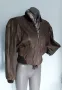 Винтидж / Рядка находка / Естествена кожа яке "Clan" / голям размер , снимка 3