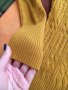 Пуловер плътен цвят горчица и куркума, снимка 7