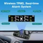 Система за следене на налягането в гумите (TPMS) със соларно захранване и водоустойчиви сензори, снимка 5