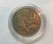 20 cents nickel coin Elizabeth II 1969, снимка 1 - Нумизматика и бонистика - 35573238