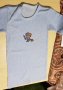 Детска тениска фанелка и вълнен чорапогащник 8 - 10 год, снимка 1 - Детски тениски и потници - 36609473