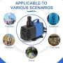 DBREAKS помпа за езеро и фонтан 5500L/H 55W с 5 дюзи, снимка 6