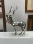 Статуетка на Елен от масивно сребро, снимка 2