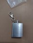 Ключодържател мини метална манерка патронче подходящ аксесоар за подарък - 6784, снимка 2