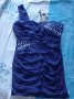 Нова къса синя рокля, снимка 1 - Рокли - 30061834