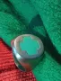 СТИЛЕН СРЕБЪРЕН ПРЪСТЕН СРЕБРО 925 с КРЪСТООБРАЗЕН ЗЕЛЕН ЕМАЙЛ РЪЧНА АРТ РАБОТА 49997, снимка 16