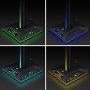 Промоция -50% отстъпка ! Геймърска RGB стойка за слушалки I-JMB LED / USB, снимка 2