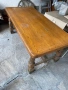 Трапезна маса-Дъб масив, снимка 1