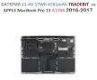 BATTERY 11.4V 57Wh 5000мАн за MacBook Pro 13" A1713, снимка 1