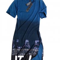 НОВА! Replay Shirt Dress Дамска Дълга Рокля Размер М, снимка 1 - Рокли - 37800436