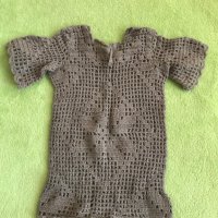 Нов Бебешки комплект Жилетка Елек Гащи Панталонки Блуза Терлици Шапка, снимка 10 - Комплекти за бебе - 31349726