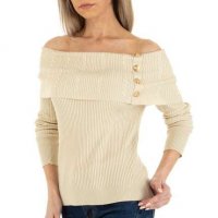 Ликвидация! Дамски плетен пуловер, 3цвята , снимка 5 - Блузи с дълъг ръкав и пуловери - 35180577