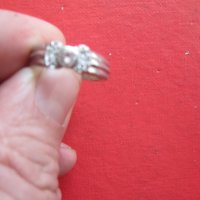 Сребърен пръстен с камък камъни 925, снимка 6 - Пръстени - 36702725