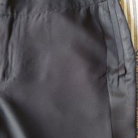 Rützou - марков черен панталон с лъскава странична лента, снимка 11 - Панталони - 18008091