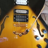 Aston Sedona 335 Style-Semi-Hollow Electric Guitar, китара Астон полуакустична, снимка 2 - Китари - 34514921
