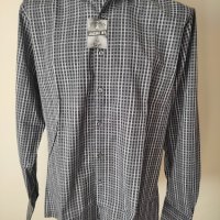 Продавам НОВА мъжка риза на каре с дълъг ръкав , снимка 1 - Ризи - 42897678