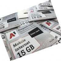 Предплатен интернет пакет от A1 15GB,30GB,50GB  !!! сим-карта предоплаченного интернета !!!, снимка 3 - Apple iPhone - 36720736