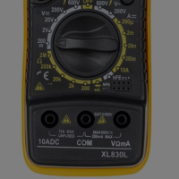Цифров мултицет WTO®, за AC/DC напрежение, съпротивление, диоди, снимка 7 - Друга електроника - 44803265