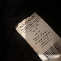''Jack & Jones''оригинално кожено яке-бомбър Л размер, снимка 5 - Якета - 30341129