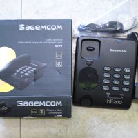 домашен телефон Sagemcom C100, снимка 1 - Стационарни телефони и факсове - 36748704