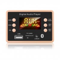 Аудио Mp3 нодул за вграждане 5V/12V Bluetooth 5.0 KEBIDU Tf/Fm/USB/AUX, снимка 8 - Аудиосистеми - 30063826