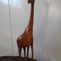 Дърворезба жираф, снимка 2 - Статуетки - 31851792