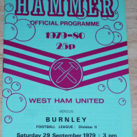  Уест Хям Юнайтед оригинални стари футболни програми от сезони 1978/79 и 1979/80, снимка 8 - Фен артикули - 44513473