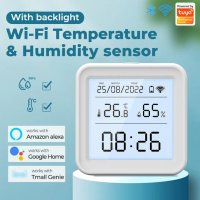 WiFi сензор за температура и влажност, снимка 3 - Други стоки за дома - 39690631