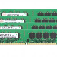 РАМ памет RAM Hynix 8 GB 2x4GB DDR2 800 Mhz за AMD процесори ддр 2 оперативна памет компютърна PC2-6, снимка 2 - Работни компютри - 38320242