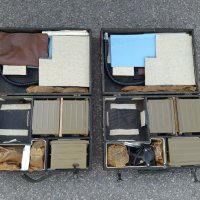 Куфари с оборудване за радиостанция Р 33 М, снимка 1 - Антикварни и старинни предмети - 38526608