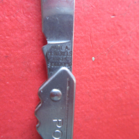 Уникален нож ножка Солинген в калъф, снимка 4 - Ножове - 36517711
