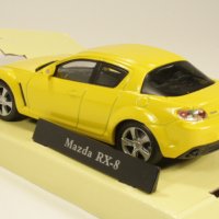 Mazda RX8 - мащаб 1:43 на Cararama моделът е нов в кутия, снимка 5 - Колекции - 44414259