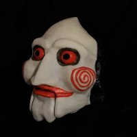 SAW латексова маска на куклата Billy The Puppet от филма Убийствен пъзел, снимка 3 - Други - 40174309