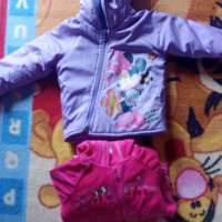 Комплект и якенце на Мики маус , снимка 1 - Бебешки якета и елеци - 38304205