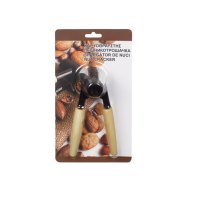  Лешникотрошачка, метална, с дървена дръжка, 18см, снимка 2 - Прибори за хранене, готвене и сервиране - 44434409