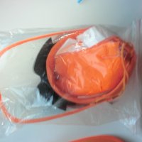 оранжев летен комплект, снимка 8 - Шапки, шалове и ръкавици - 37666707