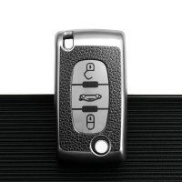 Силиконов калъф Peugeot / Citroen (TPU) пежо, ситроен кейс, aвтоключ, снимка 5 - Аксесоари и консумативи - 42788925