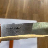 Нож Moraknif цвят Burnt Orange, снимка 3 - Ножове - 44581637