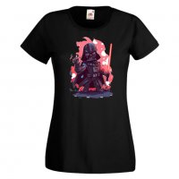 Дамска тениска Star Wars Darth Vader Игра,Изненада,Подарък,Геймър,, снимка 2 - Тениски - 36788878