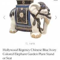 Колекционерски порцеланов слон, снимка 11 - Други ценни предмети - 36494031