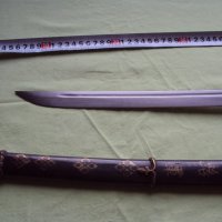 Японски меч нихонто 3 сабя хладно оръжие, снимка 4 - Ножове - 39579059