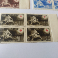 Пощенски марки 1943 Румъния , снимка 4 - Филателия - 44613560