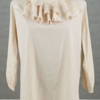 Дамска бежова блуза марка Foggy , снимка 1 - Блузи с дълъг ръкав и пуловери - 37238455