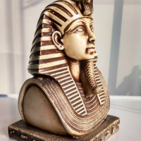 Тутанкамон , статуетка на египетският фараон. , снимка 4 - Статуетки - 44588787