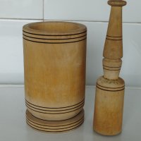 2 бр.дървени хаванчета(голямо и по-малко)., снимка 1 - Други стоки за дома - 39577179